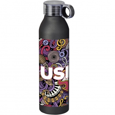 Logotrade Geschäftsgeschenke das Foto: Grom 650 ml Aluminium Sportflasche
