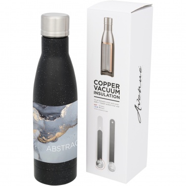 Logotrade Logogeschenke das Foto: Vasa Kupfer-Vakuum Isolierflasche, gesprenkelt, 500 ml