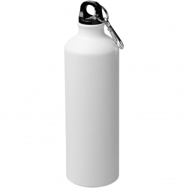 Logotrade Werbeartikel das Foto: Oregon 770 ml matte Sportflasche mit Karabinerhaken