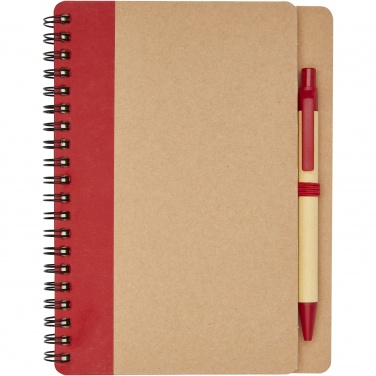 Logotrade Logogeschenke das Foto: Priestly A6 Recycling Notizbuch mit Stift