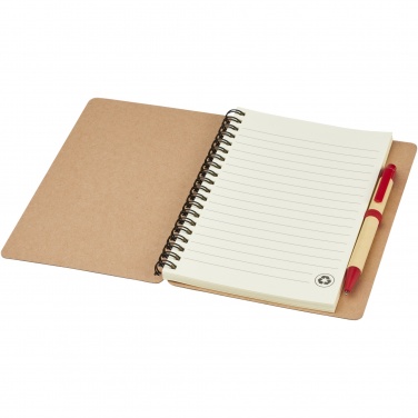 Logotrade Werbeartikel das Foto: Priestly A6 Recycling Notizbuch mit Stift