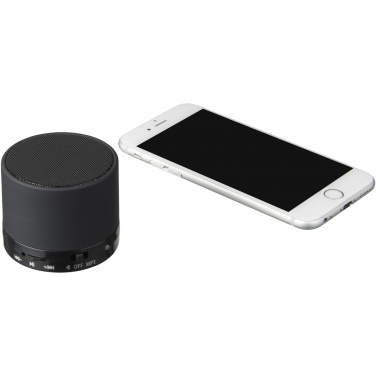Logotrade Werbegeschenke das Foto: Duck Zylinder Bluetooth® Lautsprecher mit gummierter Oberfläche