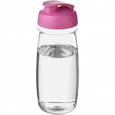 Logotrade Firmengeschenke das Foto: H2O Active® Pulse 600 ml Sportflasche mit Klappdeckel