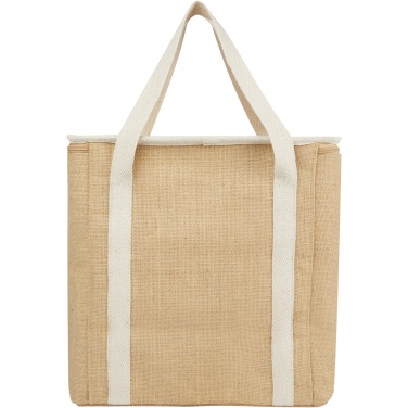 Logotrade Firmengeschenke das Foto: Juta 300 g/m² Jute Kühltragetasche 19 L