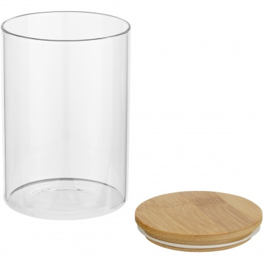 Logotrade Firmengeschenke das Foto: Boley 550 ml Glasbehälter für Lebensmittel