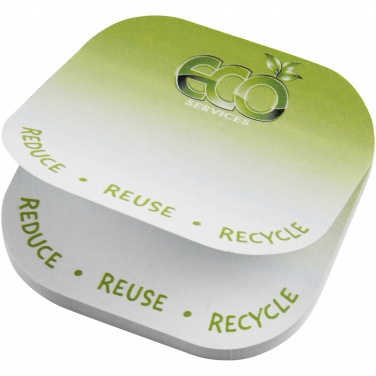 Logotrade Logogeschenke das Foto: Sticky-Mate® recycelte Haftnotizen mit runden Ecken