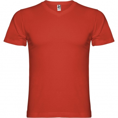 Logotrade Werbegeschenke das Foto: Samoyedo T-Shirt mit V-Ausschnitt für Herren