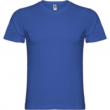 Logotrade Werbegeschenke das Foto: Samoyedo T-Shirt mit V-Ausschnitt für Herren