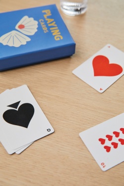 Logotrade Werbegeschenke das Foto: VINGA Spielkarten Couchtisch