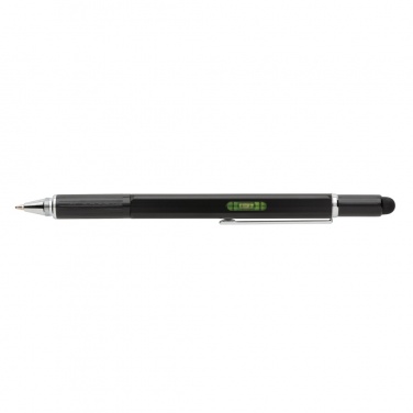 Logotrade Firmengeschenke das Foto: 5-in-1 Aluminium Tool-Stift