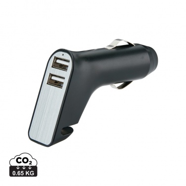 Logotrade Firmengeschenke das Foto: Dual USB Ladegerät