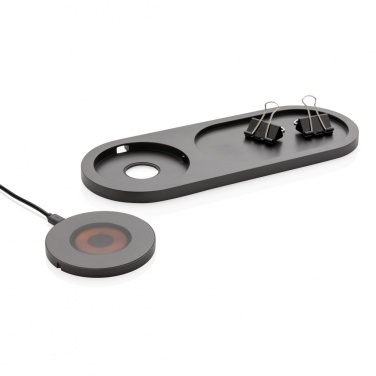 Logotrade Geschäftsgeschenke das Foto: Encore 10W Wireless Charging Ablage
