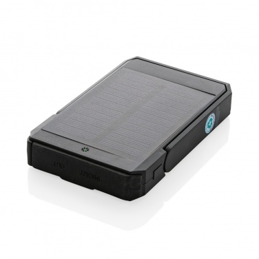 Logotrade werbemittel das Foto: Skywave 5000mah Solar Powerbank, 10W Wireless aus rPlastik