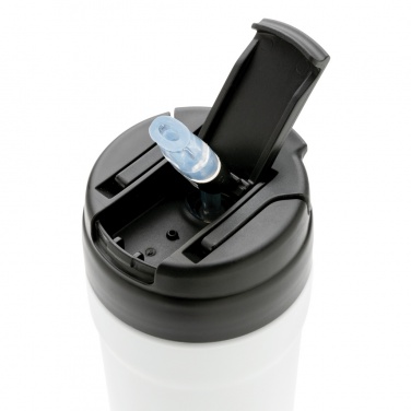 Logotrade Werbegeschenke das Foto: RCS recyc. Stainless Steel Becher mit Hot & Cold Verschluss