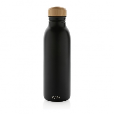 Logotrade werbemittel das Foto: Avira Alcor 600ml Wasserflasche aus RCS rec. Stainless-Steel