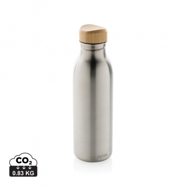 Logotrade werbemittel das Foto: Avira Alcor 600ml Wasserflasche aus RCS rec. Stainless-Steel