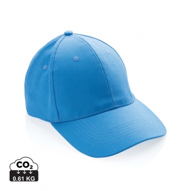 Logotrade Geschäftsgeschenke das Foto: Impact 6 Panel Kappe aus 280gr rCotton mit AWARE™ Tracer