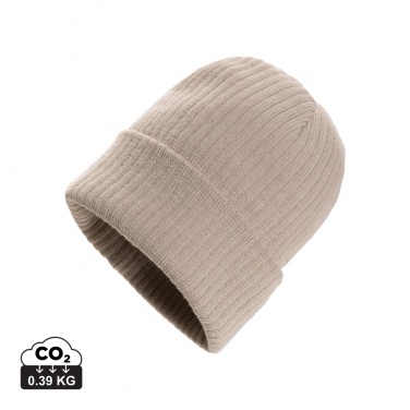 Logotrade Firmengeschenke das Foto: Pryor AWARE™ Polylana® Beanie mit Bündchen