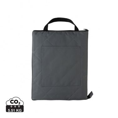 Logotrade Logogeschenke das Foto: Impact Aware™ RPET faltbare, gesteppte Picknickdecke