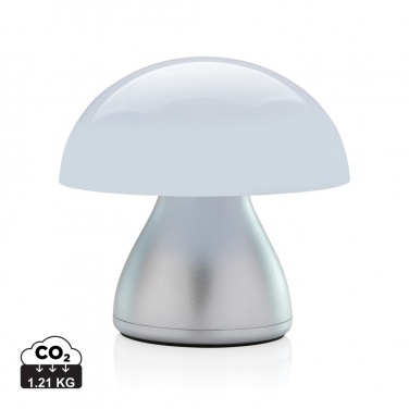Logotrade Werbegeschenke das Foto: Luming wiederaufladbare USB-Tischlampe aus RCS Kunststoff