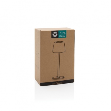 Logotrade Firmengeschenke das Foto: Zenic USB Tischleuchte aus RCS recyceltem Kunststoff