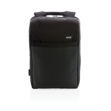 Logotrade Firmengeschenke das Foto: Swiss Peak 15" Anti-Diebstahl RFID & USB Rucksack