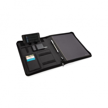 Logotrade werbemittel das Foto: Air 5W Wireless Charging Portfolio A4 mit 5.000mAh Powerbank