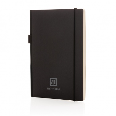 Logotrade Logogeschenke das Foto: A5 Deluxe Hardcover Notizbuch
