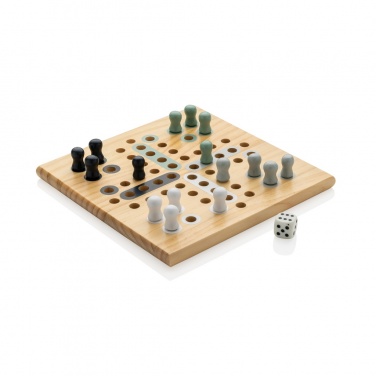 Logotrade Werbeartikel das Foto: Claire Ludo-Spiel aus Holz