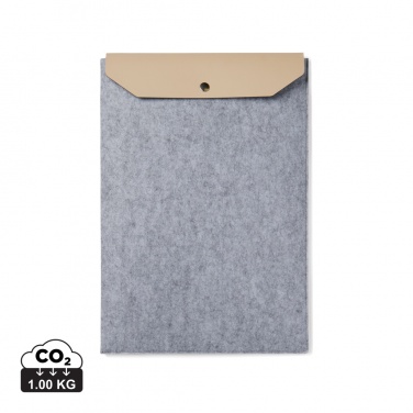 Logotrade Werbeartikel das Foto: VINGA Albon 17" Laptop-Seeve aus GRS recyceltem Filz