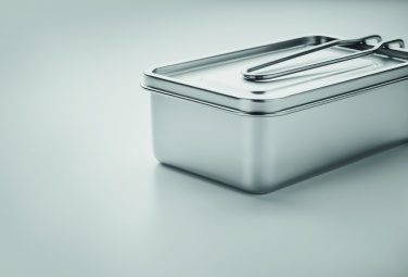 Logotrade Geschäftsgeschenke das Foto: Lunchbox Edelstahl 750ml
