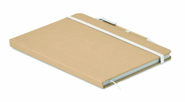 Logotrade Geschäftsgeschenke das Foto: DIN A5-Notizbuch recy.