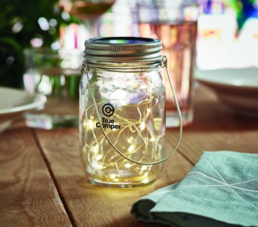 Logotrade Werbeartikel das Foto: Solar-Licht im Glas