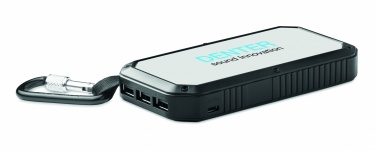 Logotrade werbemittel das Foto: Solar Powerbank 8000 mAh
