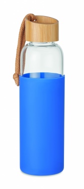 Logotrade Geschäftsgeschenke das Foto: Trinkflasche Glas 500 ml