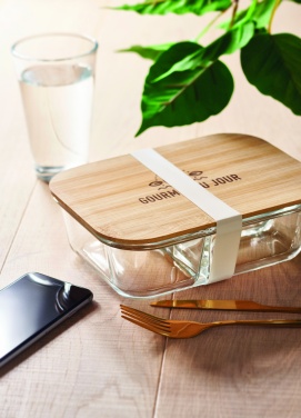 Logotrade Geschäftsgeschenke das Foto: Lunchbox Glas 800ml