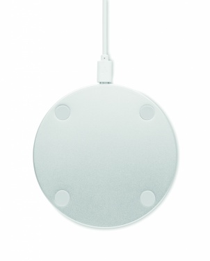 Logotrade werbemittel das Foto: Induktive Ladestation Bambus 10W DESPAD
