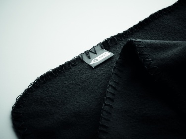 Logotrade Geschäftsgeschenke das Foto: RPET Fleece-Reisedecke