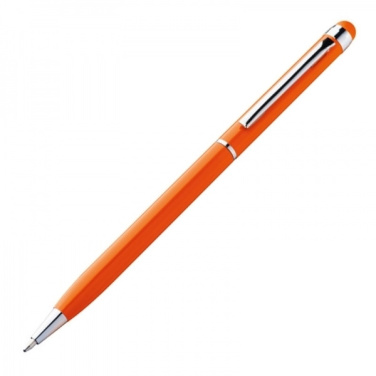 Logotrade Werbeartikel das Foto: Metall-Kugelschreiber mit Touchpen NEW ORLEANS