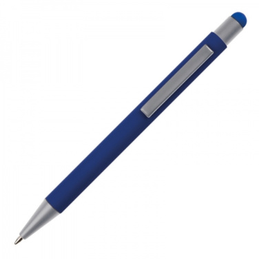 Logotrade Geschäftsgeschenke das Foto: Metall Kugelschreiber Touchpen Soft Touch SALT LAKE CITY