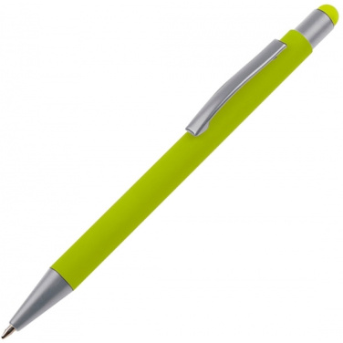 Logotrade Geschäftsgeschenke das Foto: Metall Kugelschreiber Touchpen Soft Touch SALT LAKE CITY