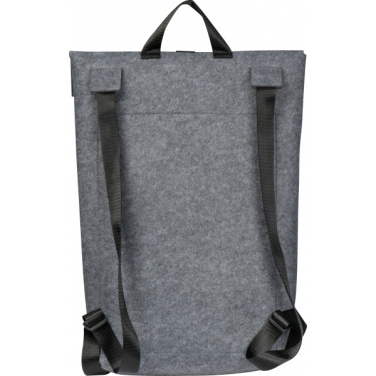 Logotrade Werbegeschenke das Foto: RPET Filz Rucksack BIRMINGHAM