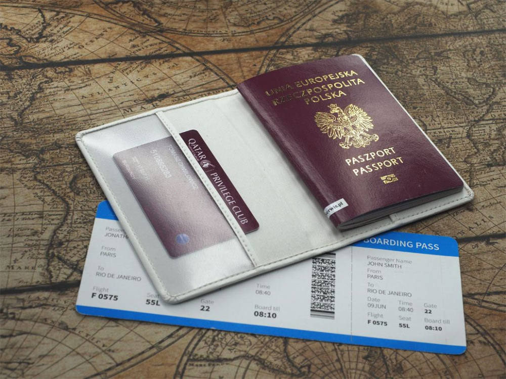 Logotrade Werbegeschenke das Foto: Passport etui 209119
