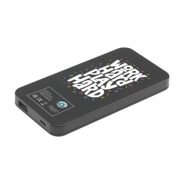 Logotrade Firmengeschenke das Foto: Solar RCS Powerbank 4000 Ladegerät