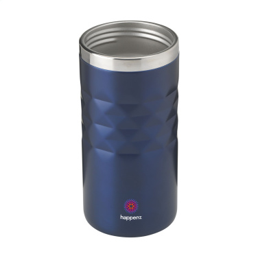 Logotrade Geschäftsgeschenke das Foto: Geometric Mug RCS Recycleter Stahl 280 ml Thermobecher