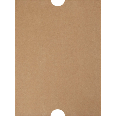 Logotrade Logogeschenke das Foto: Alejandra A5 Hardcover Notizbuch aus recyceltem Leder