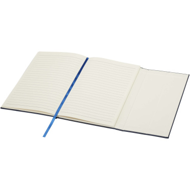 Logotrade werbemittel das Foto: Alejandra A5 Hardcover Notizbuch aus recyceltem Leder