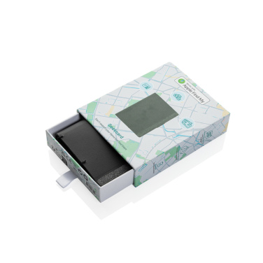Logotrade Geschäftsgeschenke das Foto: Seekcard RCS rPolyester Kartenetui mit weltweiter Ortung