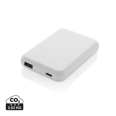 Logotrade werbemittel das Foto: Stellar 5.000mAh 5W magnetische Powerbank aus RCS rec. ABS