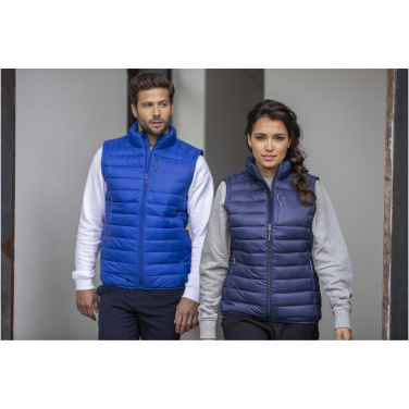 Logotrade Logogeschenke das Foto: Pallas GRS recycelter wattierter Bodywarmer für Herren